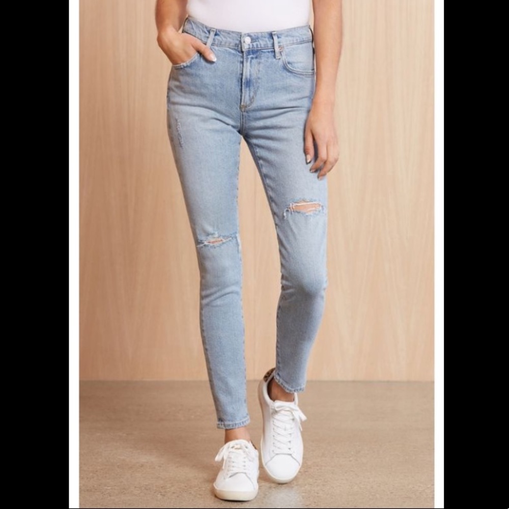 Agolde Sophie Ankle Skinny Jeans
